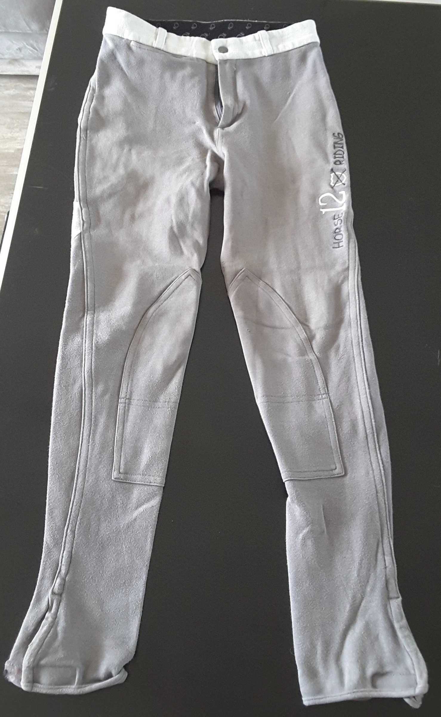 Pantalon d’équitation gris – Fouganza – 14 ans
